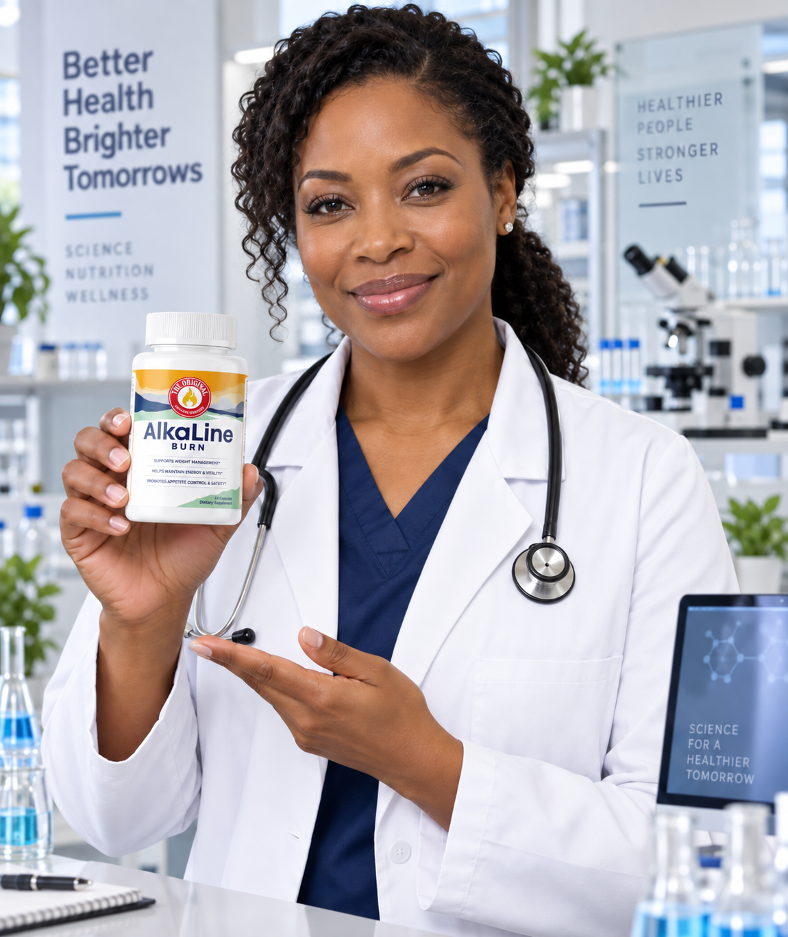 AlkaLine Burn formula presentation