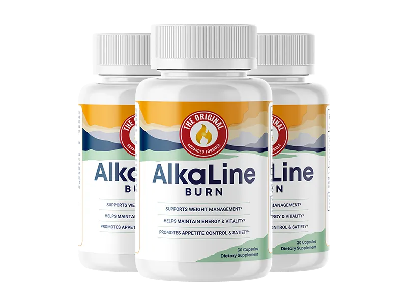 AlkaLine Burn 3 bottles
