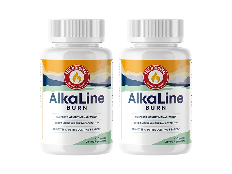 AlkaLine Burn 2 bottles
